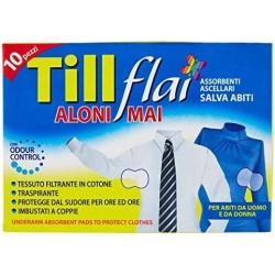 Till Flai Assorbenti Ascellari Salva Abiti Aloni Mai 10 pezzi  - 2