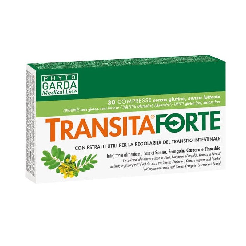 Transita Forte Integratore Per Regolarità Del Transito Intestinale 30 Compresse - Integratori per regolarità intestinale e st...