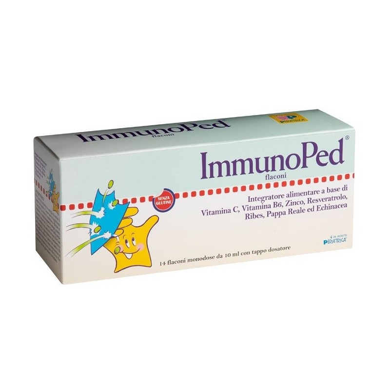 ImmunoPed Integratore Per Le Difese Immunitarie 14 Flaconcini - Integratori per difese immunitarie - 904794043 - ImmunoPed - ...