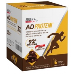 ADProtein Proteine Isolate Siero Del Latte Gusto Cioccolato 15 bustine Adler Lab - 1