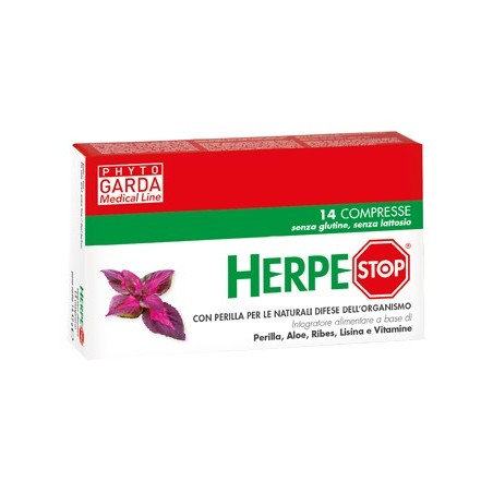 Phyto Garda Herpestop Per Combattere L'Herpes 14 Compresse - Integratori per difese immunitarie - 904369410 - Phyto Garda - €...
