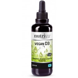 Nutriva Vegan D3 HD Vitamina D Vegana Ossa e Difese 30 ml Nutriva - 2
