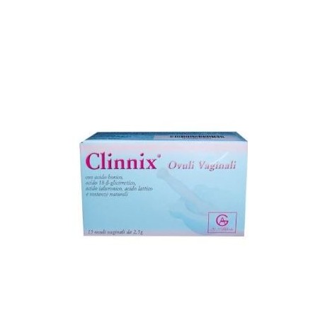 Abbate Gualtiero Clinnix 15 Ovuli Vaginali 2,5 G Abbate Gualtiero - 1 Abbate Gualtiero Clinnix 15 Ovuli Vaginali 2,5 G Abbate Gualtiero - 1