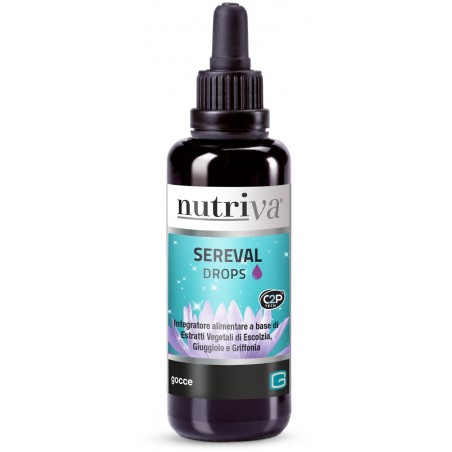 Nutriva Sereval Drops Rilassamento e Umore Naturale 50 ml Nutriva - 2 Nutriva Sereval Drops Rilassamento e Umore Naturale 50 ml Nutriva - 2