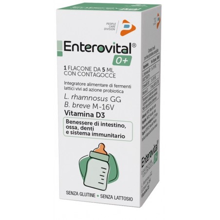 Enterovital 0+ Probiotico Bambini Difese Immunitarie 5 ml Pharma Line - 1 Enterovital 0+ Probiotico Bambini Difese Immunitarie 5 ml Pharma Line - 1