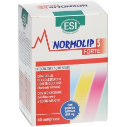 Esi Normolip 5 Forte Riduce Colesterolo e Trigliceridi 60 compresse Esi - 6