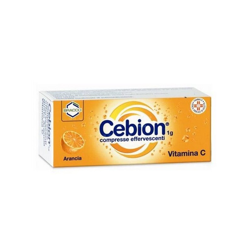 Cebion Effervescenti Vitamina C Arancia 10 Compresse - Vitamine e sali minerali - 926737697 - Cebion - € 6,84