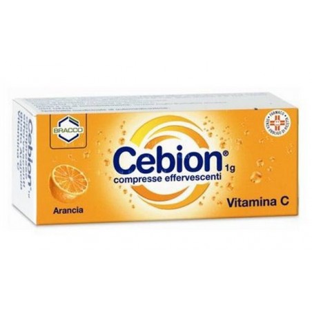 Cebion Effervescenti Vitamina C Arancia 10 Compresse Cebion - 1 Cebion Effervescenti Vitamina C Arancia 10 Compresse Cebion - 1