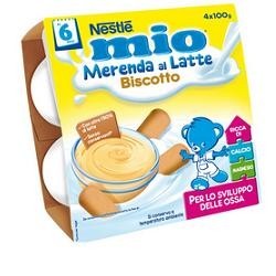 Nestle' It. Mio Merenda Biscotto 4 X 100 G - Alimentazione e integratori - 931426631 - Mio - € 3,78