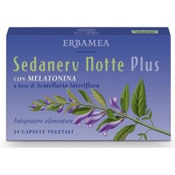 Sedanerv Notte Plus Sonno Naturale E Rilassamento 24 capsule Erbamea - 2