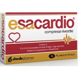 Esacardio Integratore Antiossidante Omega 3 Spirulina 20 compresse Shedir Pharma - 1