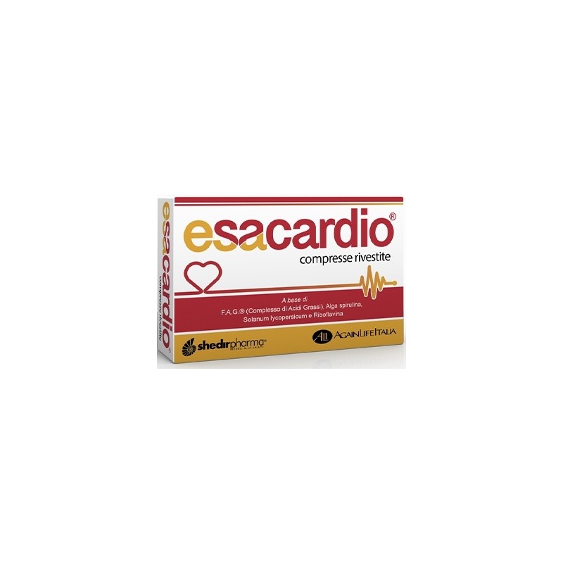 Esacardio Integratore Antiossidante Omega 3 Spirulina 20 compresse Shedir Pharma - 1