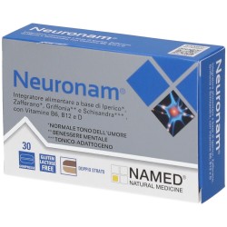 Neuronam Integratore Umore Benessere Mentale 30 compresse Named - 3