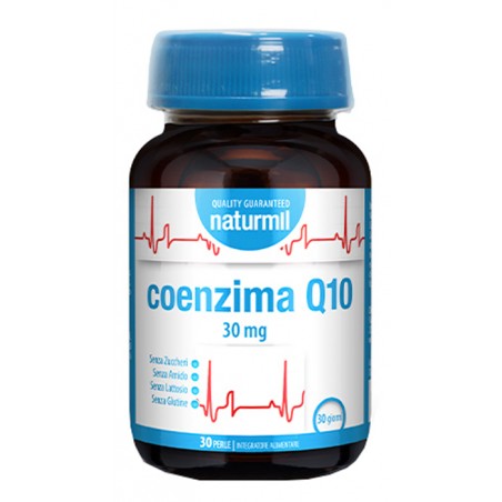 Naturmil Coenzima Q10 30 Mg 30 Perle Dietmed Italia - 1 Naturmil Coenzima Q10 30 Mg 30 Perle Dietmed Italia - 1