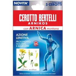 Bertelli Cerotto Arnikos Con Arnica Montana 5 Pezzi Kelémata - 1