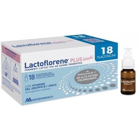 Lactoflorene Plus Bimbi 18 Flaconi Montefarmaco - 1 Lactoflorene Plus Bimbi 18 Flaconi Montefarmaco - 1