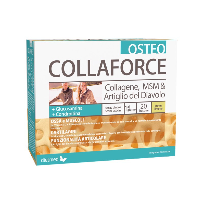 Collaforce Osteo 20 Bustine Dietmed Italia - 1