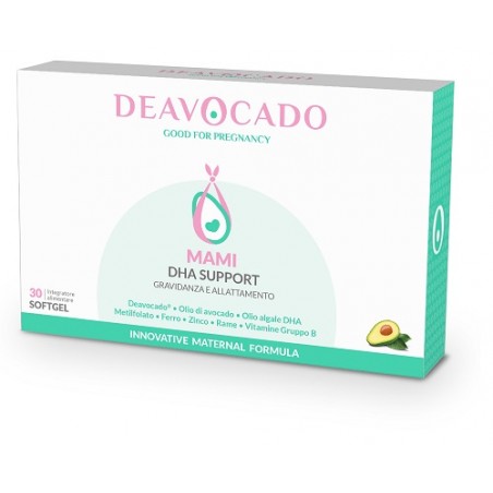 Deavocado Mami Dha Support 30 Softgel Pecten Group - 1 Deavocado Mami Dha Support 30 Softgel Pecten Group - 1