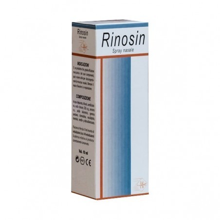 Rinosin Spray Nasale 10 Ml - Prodotti per la cura e igiene del naso - 938852593 - Rinosin - € 9,63