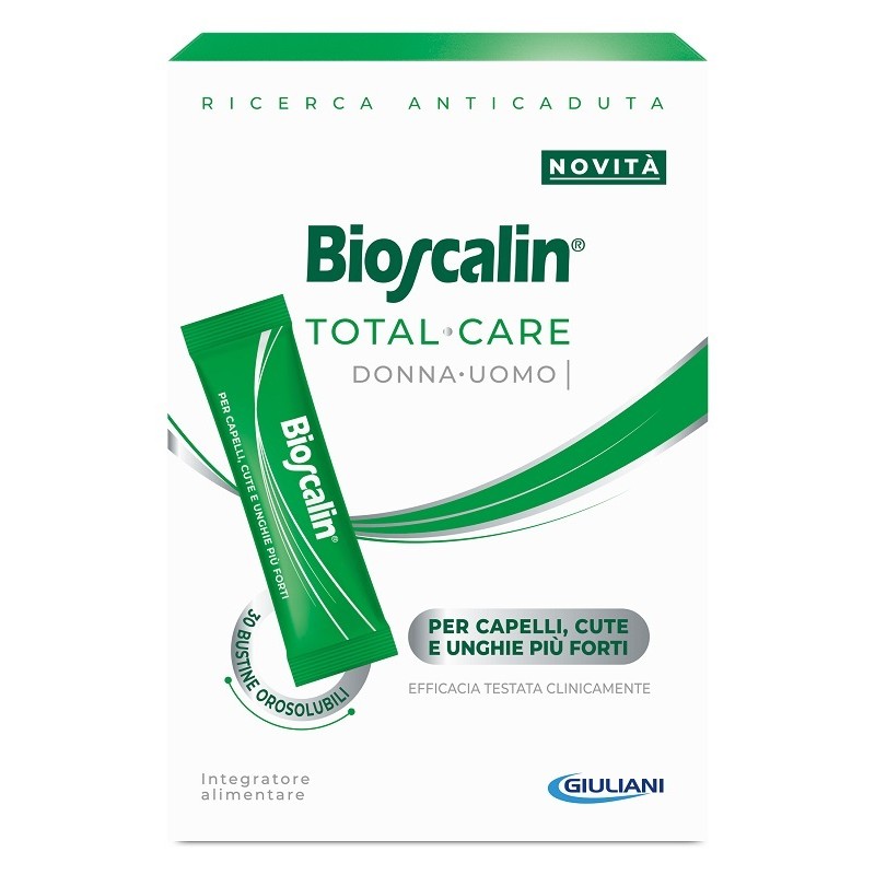 Bioscalin Total Care Integratore Capelli Forti 30 bustine Bioscalin - 1