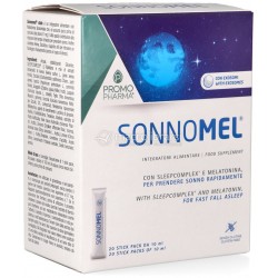 Sonnomel Stick Melatonina Sonno Veloce 20 stick pack 10 ml Promopharma - 1