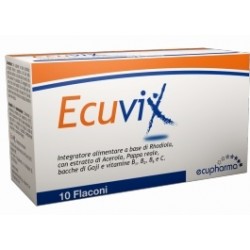 Ecupharma Ecuvix Tonico Rhodiola Vitamine 10 flaconcini Ecupharma - 1