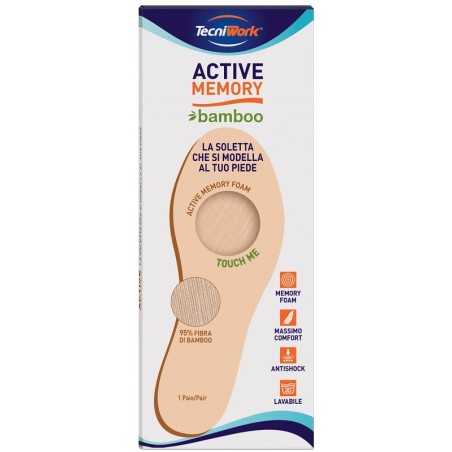Active Memory Soletta Bamboo 37 Tecniwork - 1 Active Memory Soletta Bamboo 37 Tecniwork - 1