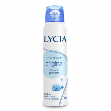 Lycia Spray Antiodorante Original 150 Ml - Deodoranti per il corpo - 974893000 - Lycia - € 3,08