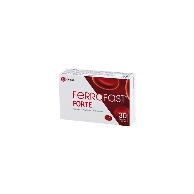 Ferrofast Forte Integratore Ferro Liposomi 30 Capsule - Integratori di ferro - 924998976 - Dompe' Farmaceutici - € 21,10