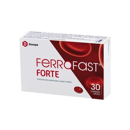Ferrofast Forte Integratore Ferro Liposomi 30 Capsule - Integratori di ferro - 924998976 - Dompe' Farmaceutici - € 21,08