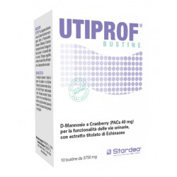 Stardea Utiprof 10 Bustine - Integratori per apparato uro-genitale e ginecologico - 938902677 - Stardea - € 18,24