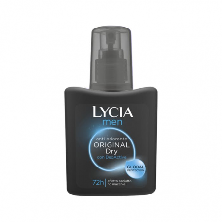 Lycia Men Original Dry Deodorante Vapo 75 Ml - Deodoranti per il corpo - 974893125 - Lycia - € 4,99