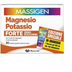 Massigen Magnesio Potassio Forte Energia Muscoli 30 bustine Massigen - 2