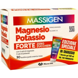 Massigen Magnesio Potassio Forte Energia Muscoli 30 bustine Massigen - 3