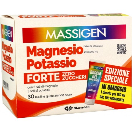Massigen Magnesio Potassio Forte Energia Muscoli 30 bustine Massigen - 3 Massigen Magnesio Potassio Forte Energia Muscoli 30 bustine Massigen - 3