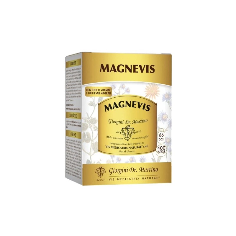 Magnevis Giorgini Dr Martino Energia Vitamine Minerali 400 pastiglie Dr. Giorgini - 1