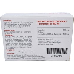 Ventane Integratore Per Circolazione E Microcircolo 30 compresse Bebpharma - 2