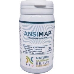 Ansimap Integratore Rilassamento e Benessere Mentale 30 capsule RSO - 2