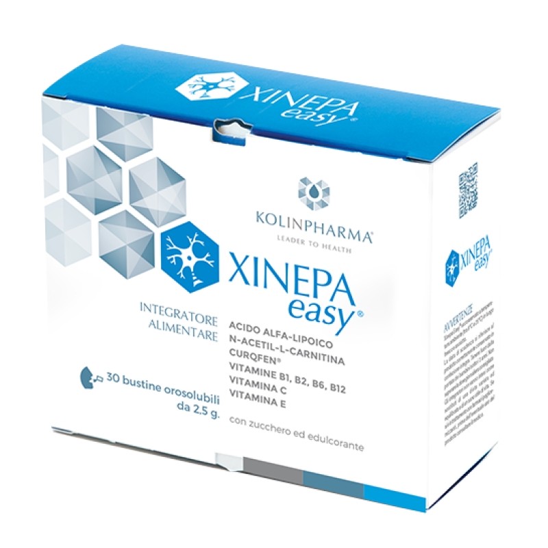 Kolinpharma Xinepa Easy Supporto Nervoso Antiossidante 30 bustine Kolinpharma - 2