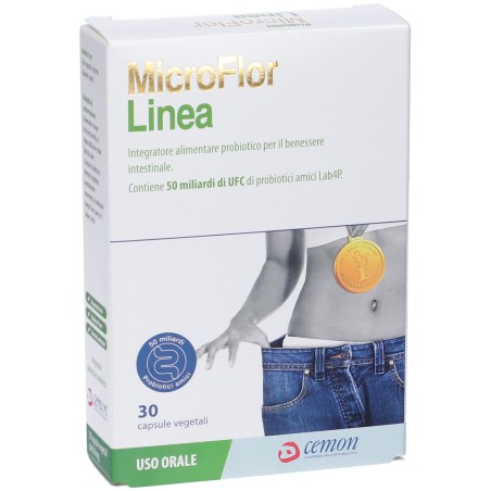 Microflor Linea 30 Capsule Vegetali Cemon - 1 Microflor Linea 30 Capsule Vegetali Cemon - 1