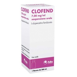 CLOFEND*orale sosp 200 ml 7,08 mg/ml  - 1