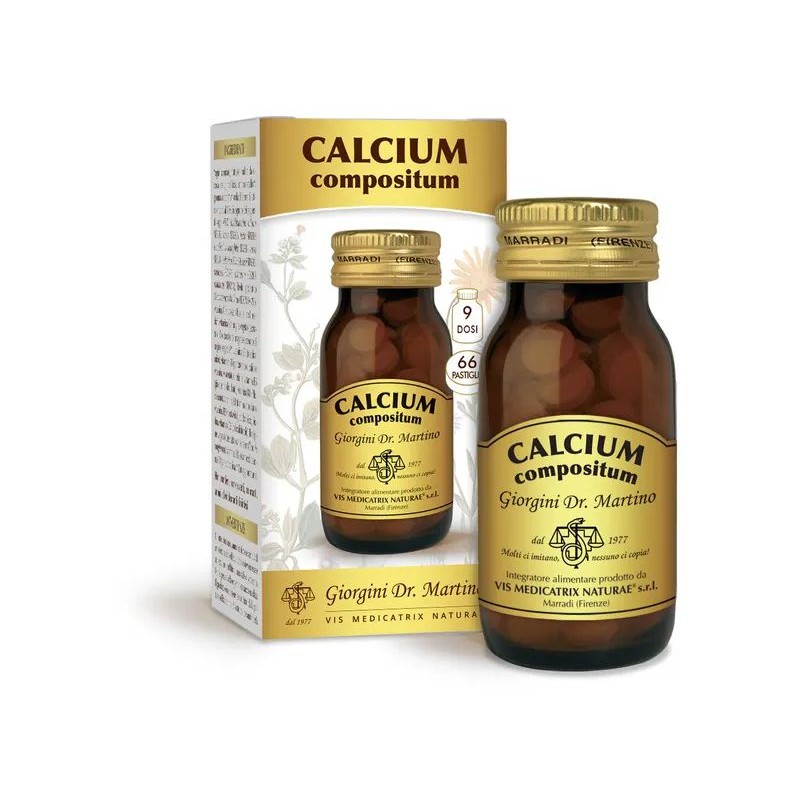 Calcium Compositum 40 G 66 Pastiglie Dr. Giorgini - 1
