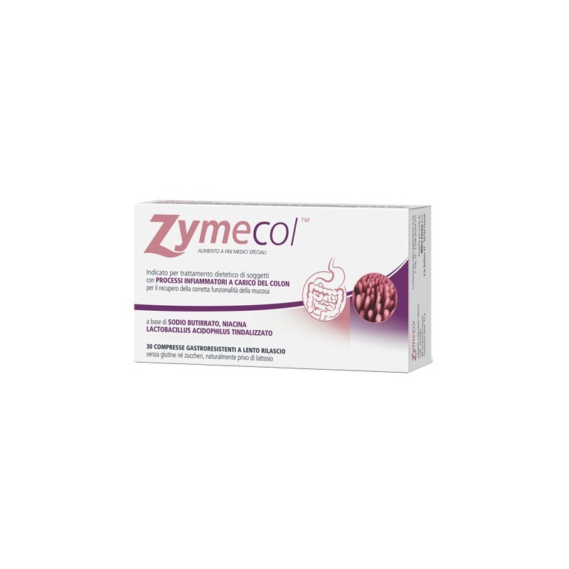 Zymecol Per Infiammazioni Del Colon 30 Compresse - Integratori e alimenti - 981113309 - Wilco Farma Su - € 17,21