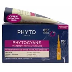 Phyto Phytocyane Donna Trattamento Anticaduta Capelli 12 fiale 100 ml Phyto - 1