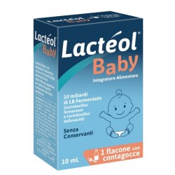 Bruschettini Lacteol Baby Flacone Con Contagocce 10 Ml - Fermenti lattici per bambini - 980255311 - Bruschettini - € 19,33