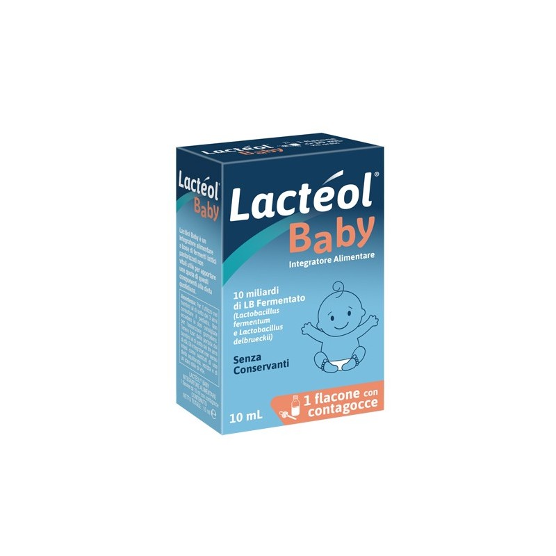 Bruschettini Lacteol Baby Flacone Con Contagocce 10 Ml - Fermenti lattici per bambini - 980255311 - Bruschettini - € 16,34
