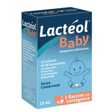 Bruschettini Lacteol Baby Flacone Con Contagocce 10 Ml - Fermenti lattici per bambini - 980255311 - Bruschettini - € 16,36