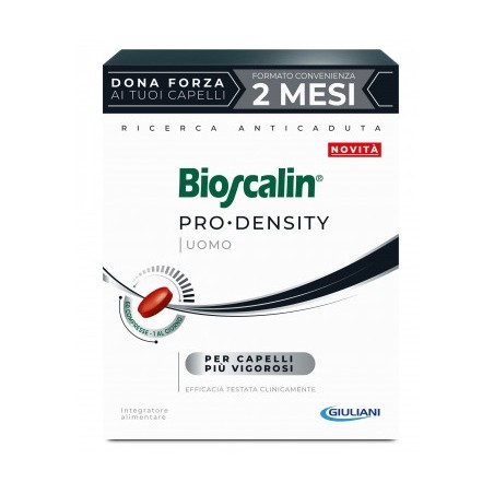 Bioscalin Pro Density Uomo Anticaduta 60 compresse Bioscalin - 3 Bioscalin Pro Density Uomo Anticaduta 60 compresse Bioscalin - 3