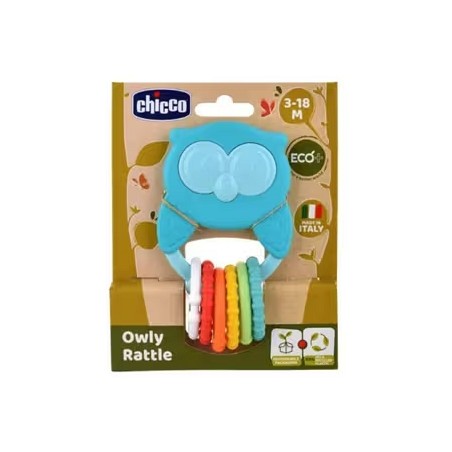 Chicco Gufo Trillino Eco+ Dentizione Sensoriale 3 mesi Chicco - 3 Chicco Gufo Trillino Eco+ Dentizione Sensoriale 3 mesi Chicco - 3
