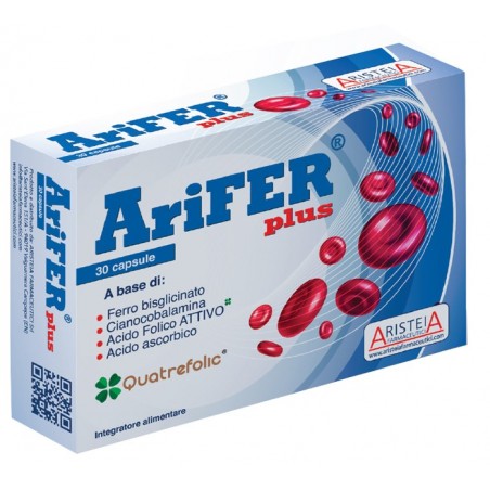 Aristeia Farmaceutici Arifer Plus 30 Capsule Aristeia Farmaceutici - 1 Aristeia Farmaceutici Arifer Plus 30 Capsule Aristeia Farmaceutici - 1